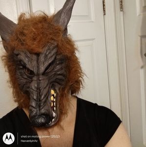 Halloween werewolf mask